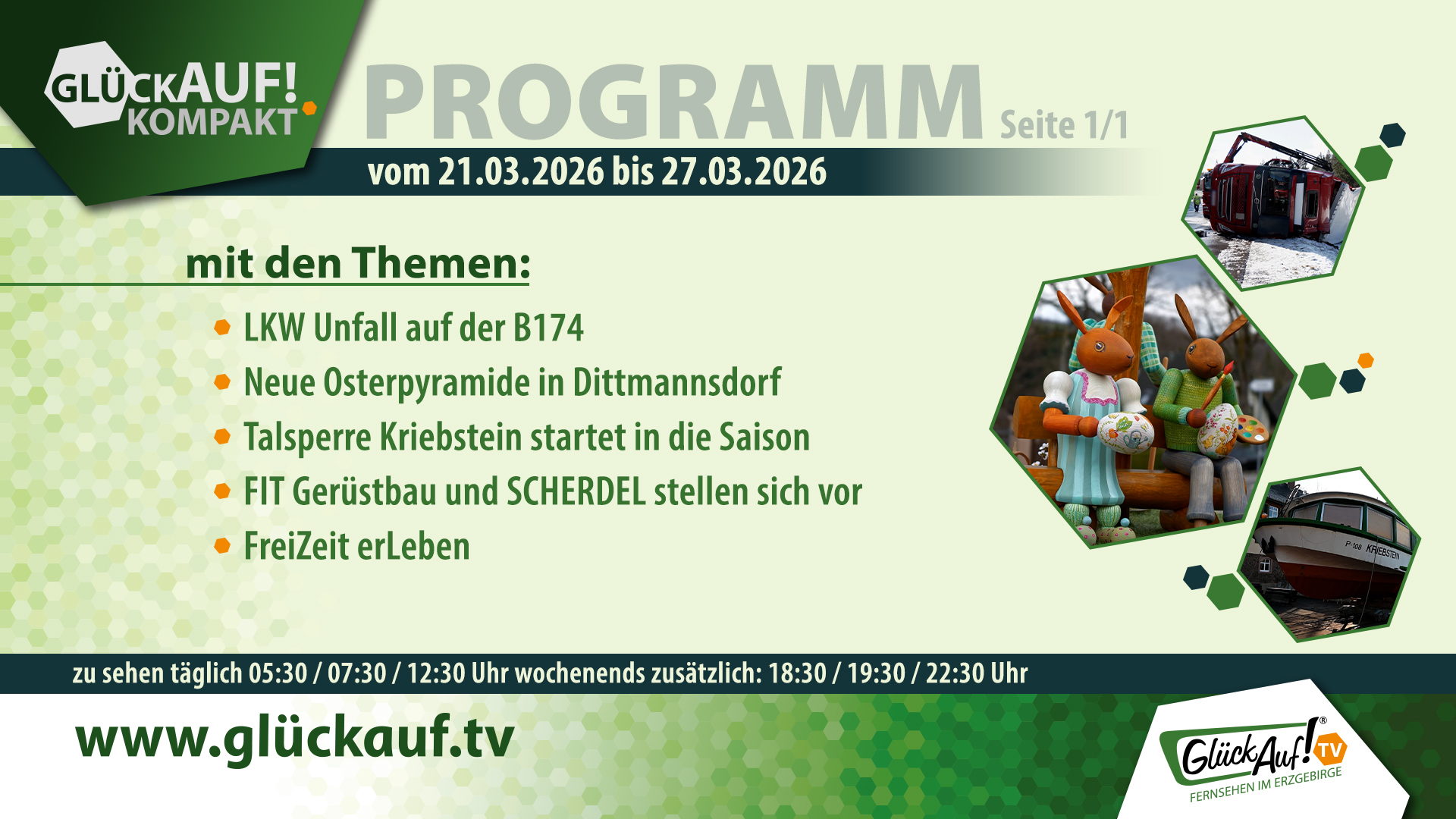 Glück Auf! kompakt für die Woche vom 21.03.2026 bis 27.03.2026