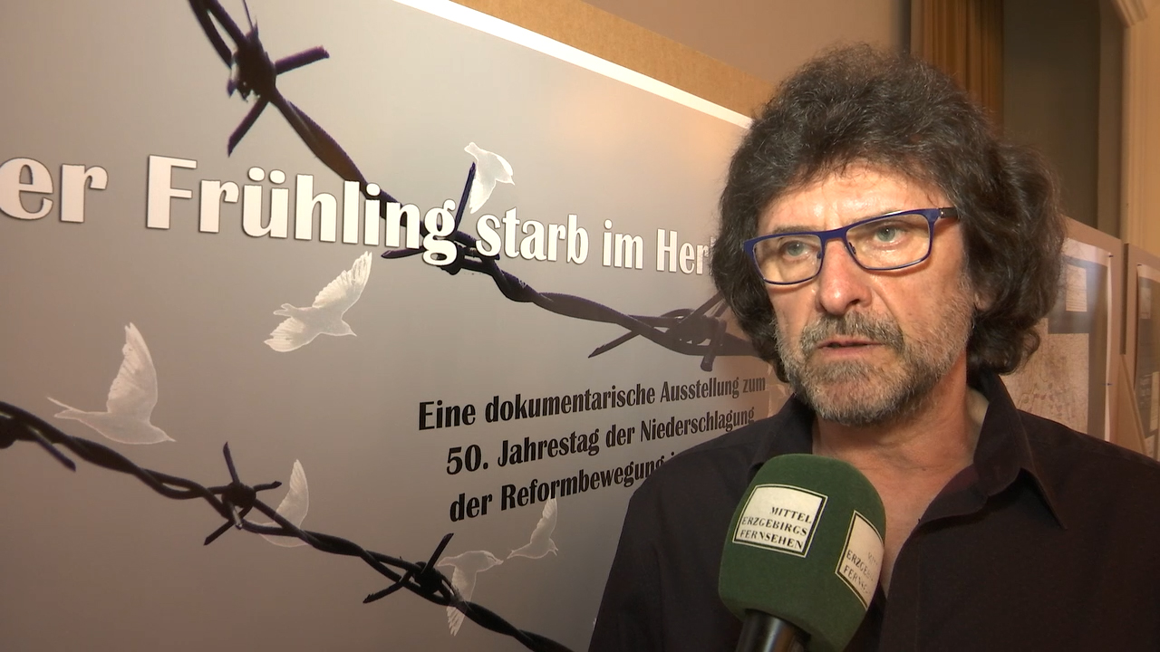 MEgional mit dem Ausstellungsauftakt zu 50 Jahre Prager Frühling