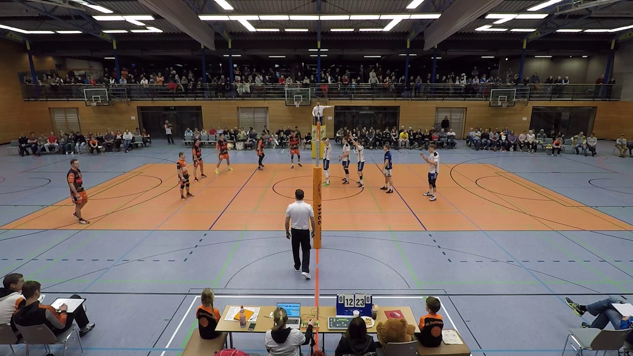MEgional am 23. Januar mit dem Volleyballmatch des VC Zschopau