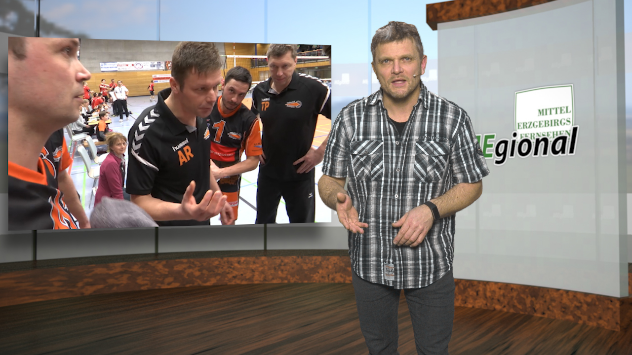 MEgional am 12. März mit dem Spiel der VC Volleys