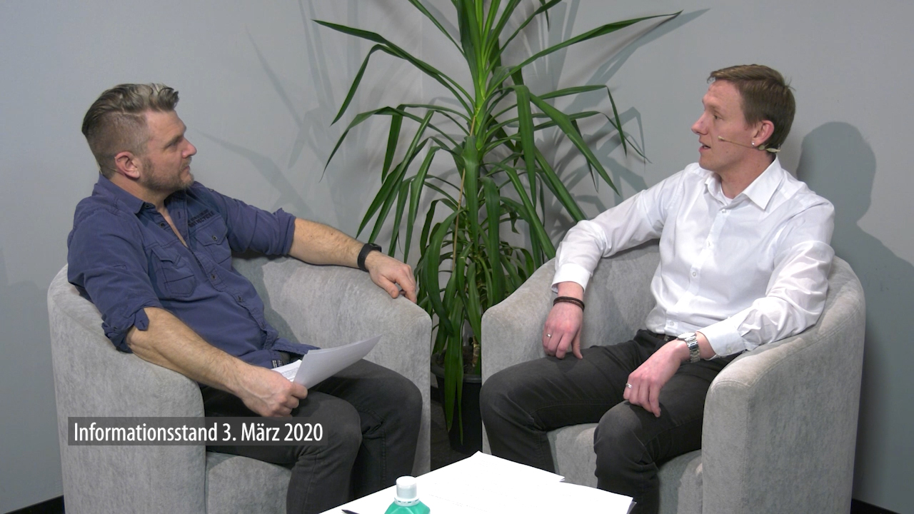 MEgional am 3. März 2020 mit einem Interview zum Thema Coronavirus MEgional am 3. März 2020 mit einem Interview zum Thema Coronavirus