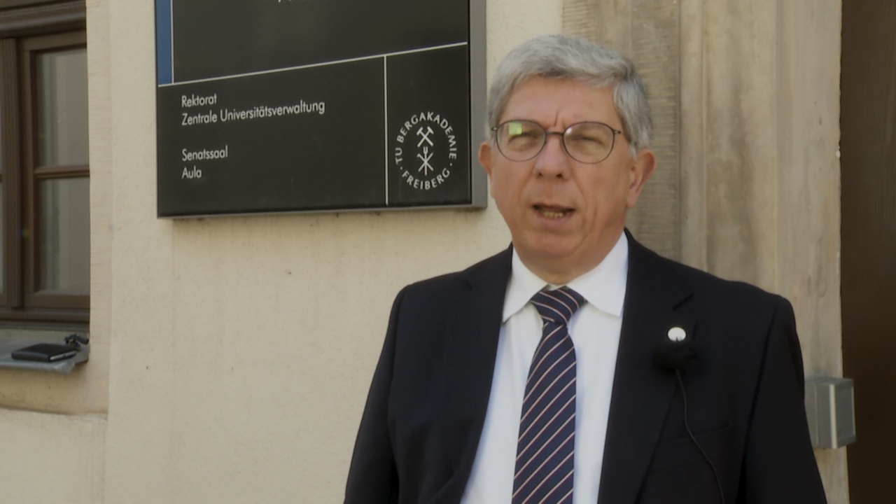 MEgional am 9. April 2020 mit einem Interview mit dem Rektor der TU Freiberg MEgional am 9. April 2020 mit einem Interview mit dem Rektor der TU Freiberg