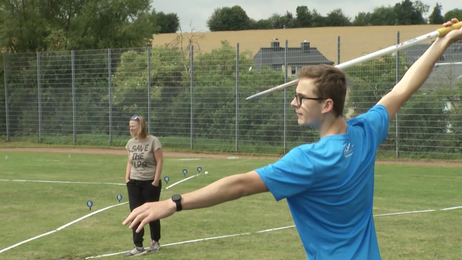 MEgional am 13. Juli 2020 mit dem Werfertag in Großolbersdorf
