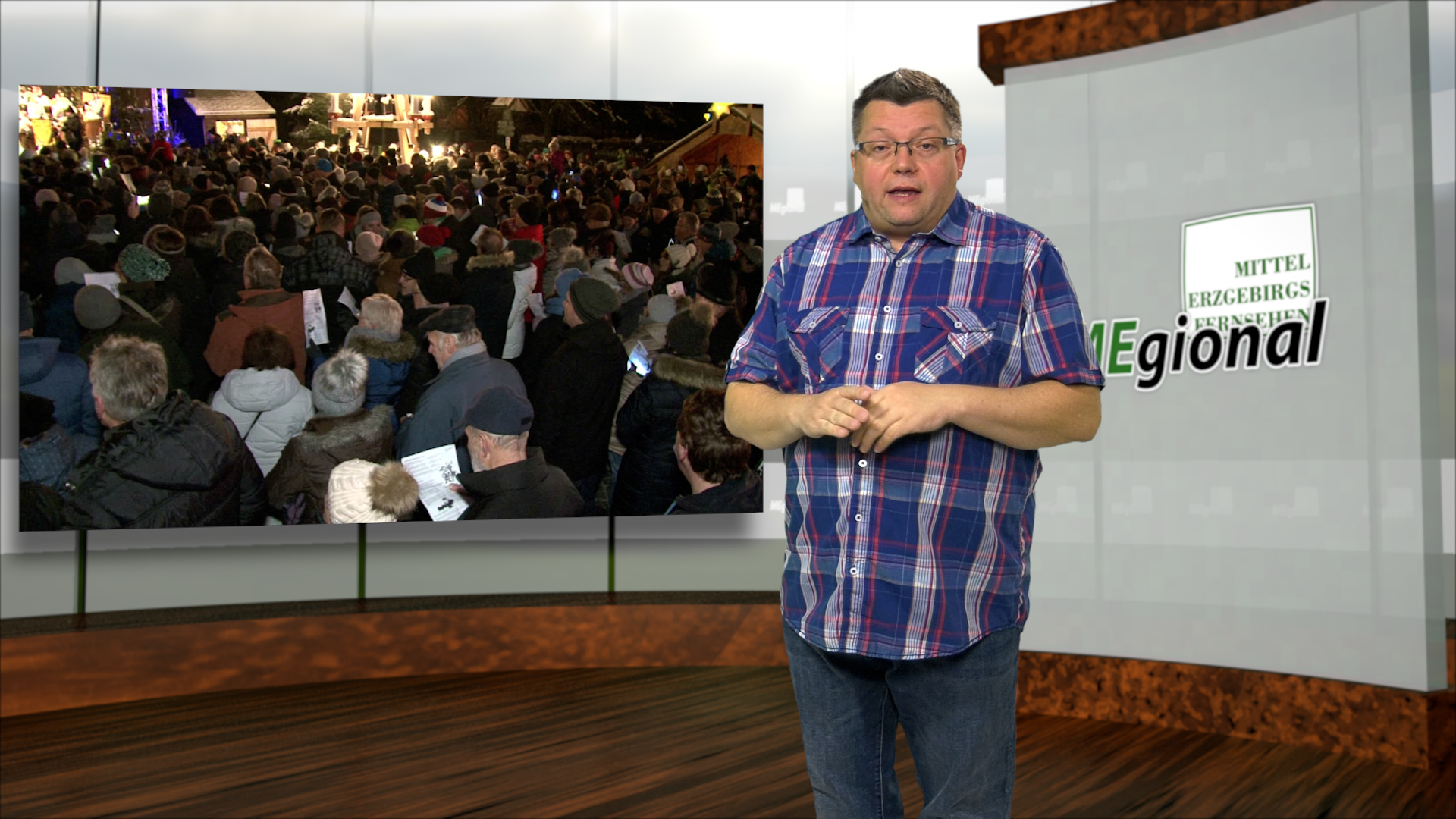 MEgional am 10. Dezember mit historischen Aufnahmen vom größten erzgebirgischen Weihnachtschor MEgional am 10. Dezember mit historischen Aufnahmen vom größten erzgebirgischen Weihnachtschor