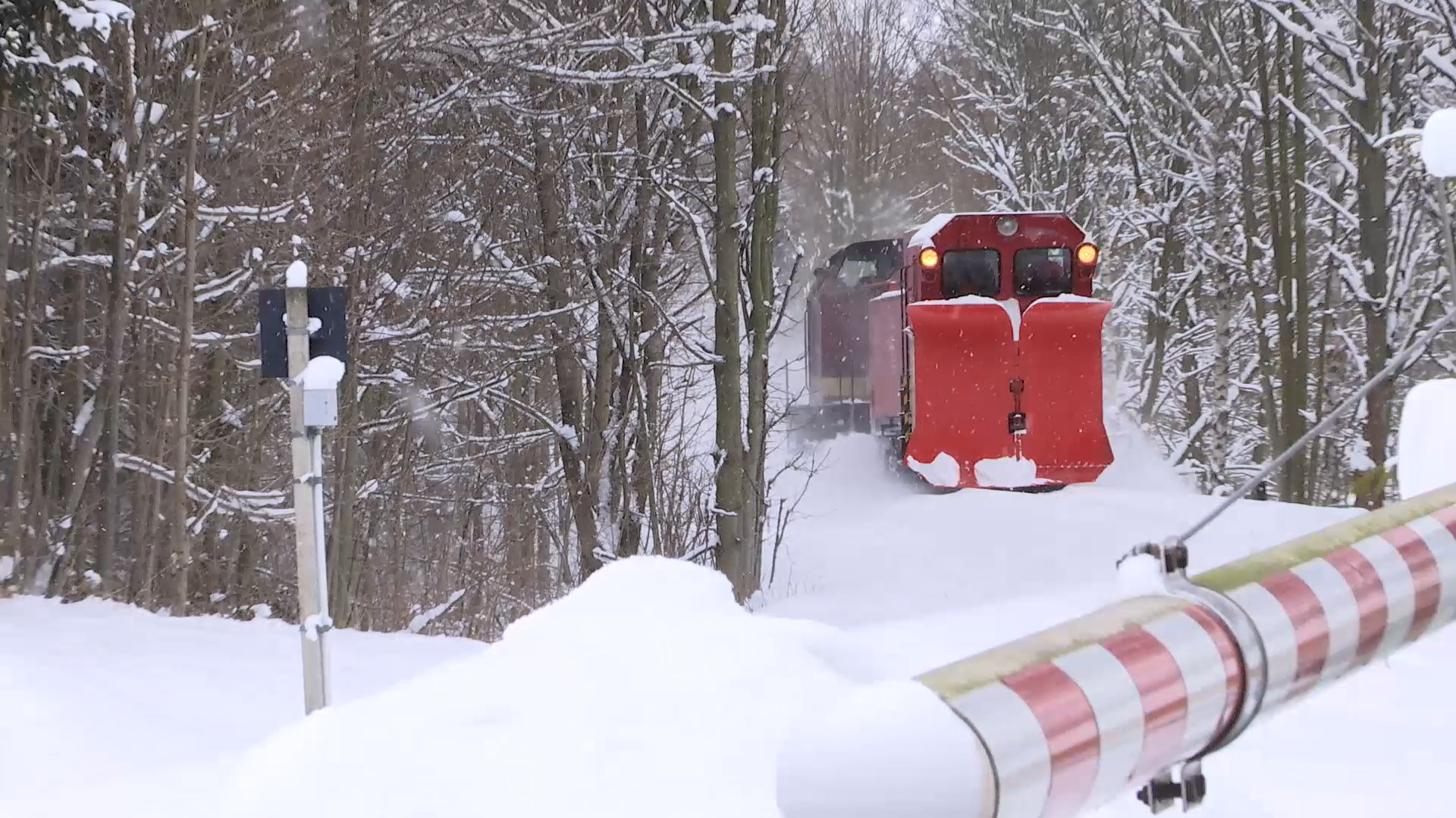 MEgional am 16. Februar mit einer Schneeräumaktion der Erzgebirgsbahn MEgional am 16. Februar mit einer Schneeräumaktion der Erzgebirgsbahn