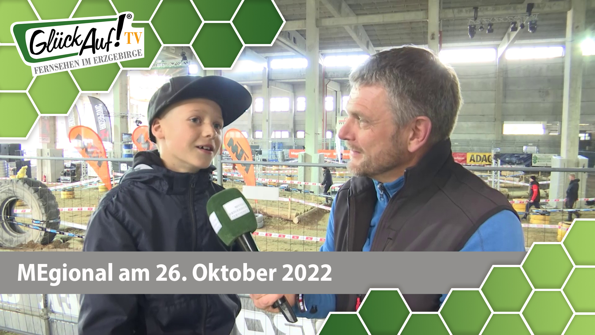 MEgional am 26. Oktober 2022 - mit einem jungen Rennfahrer