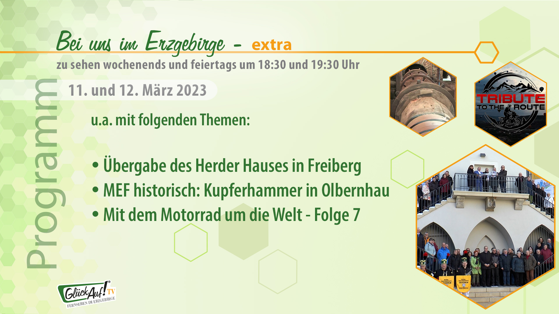 Bei uns im Erzgebirge - extra für die 10. Kalenderwoche 2023