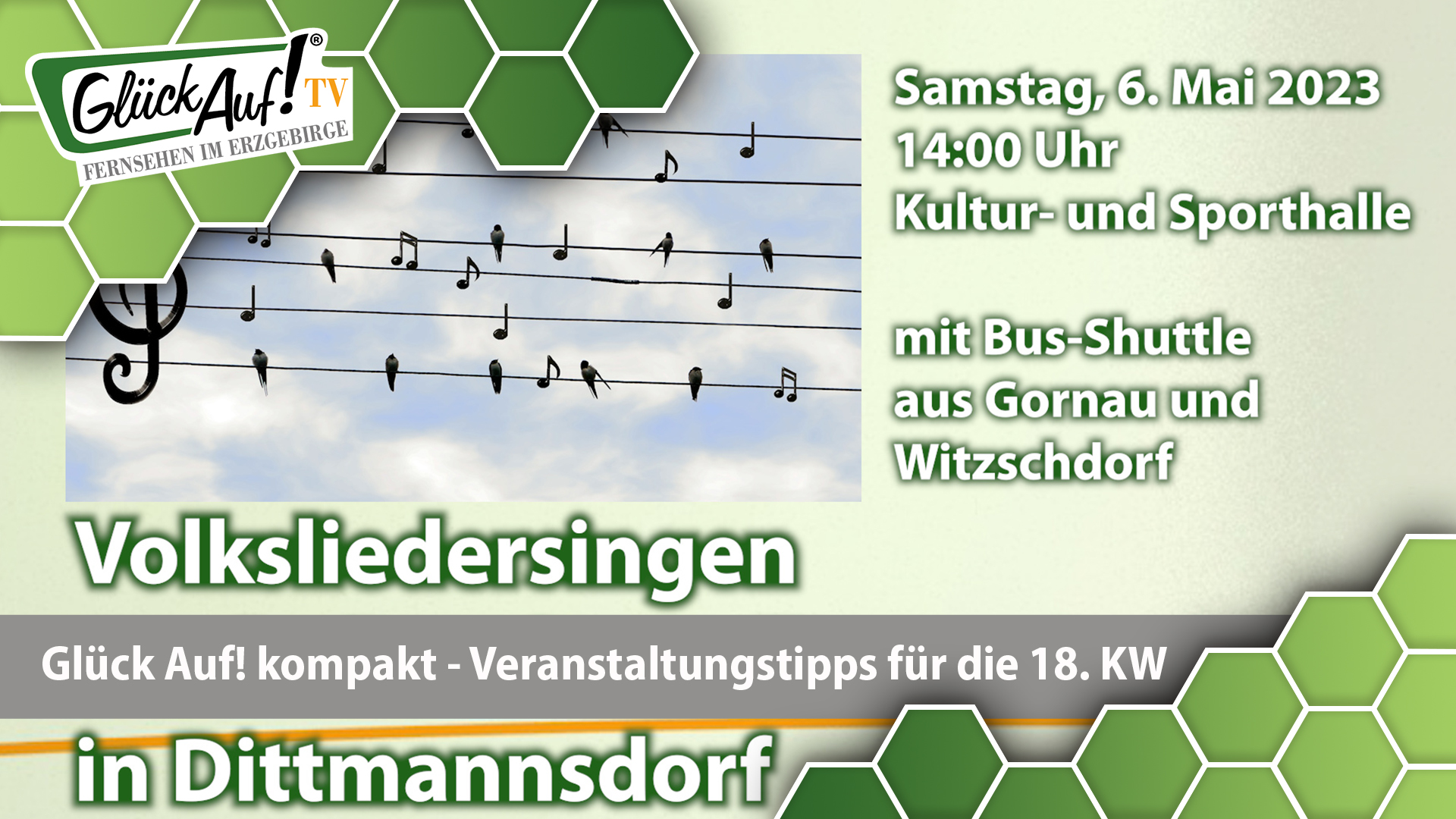 Glück Auf! kompakt für die Woche vom 29.04. bis 05.05.2023