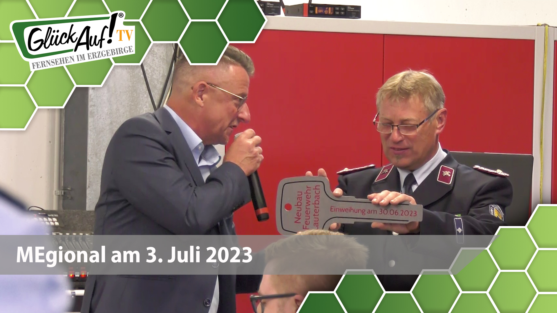 MEgional am 03. Juni 2023 u.a. mit der Einweihung des neuen Gerätehauses der Feuerwehr in Lauterbach