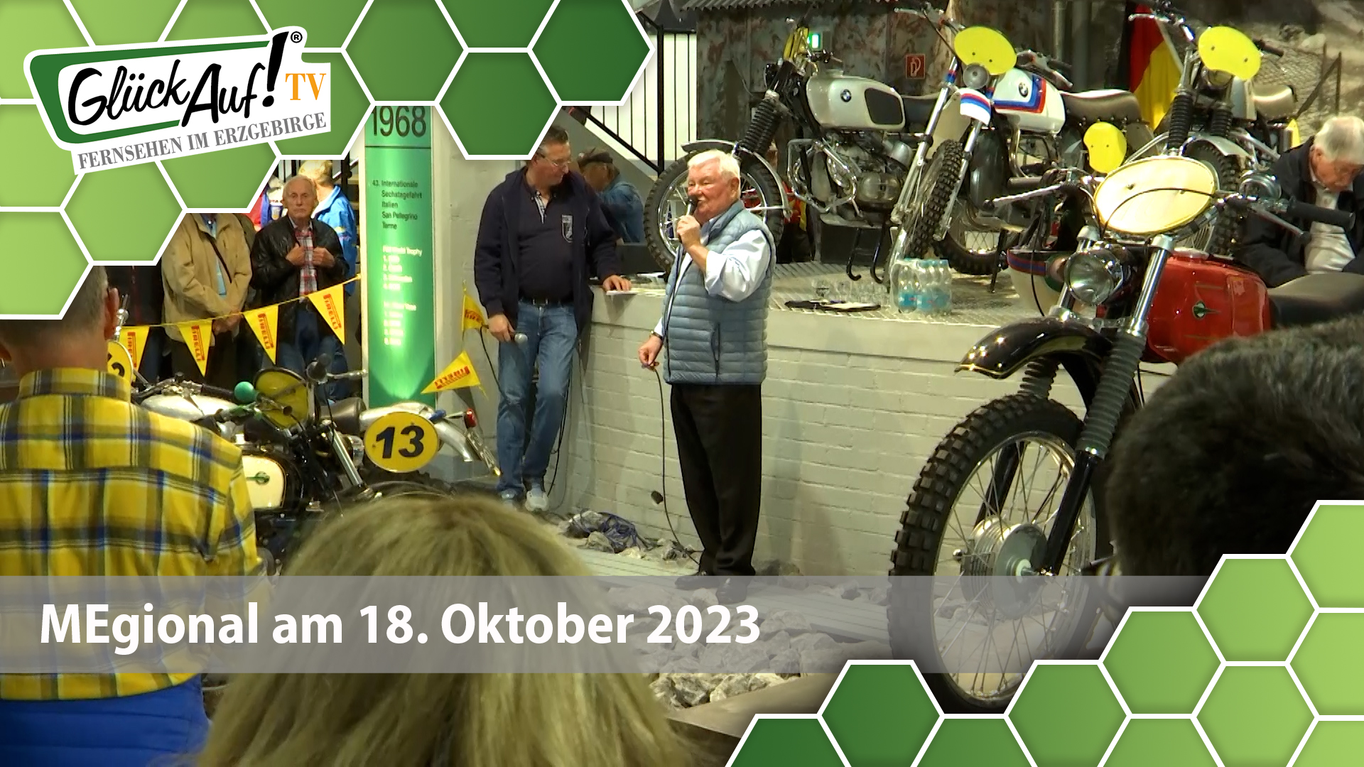 MEgional am 18. Oktober 2023 mit dem Treffen der Enduro- Urgesteine in Zschopau