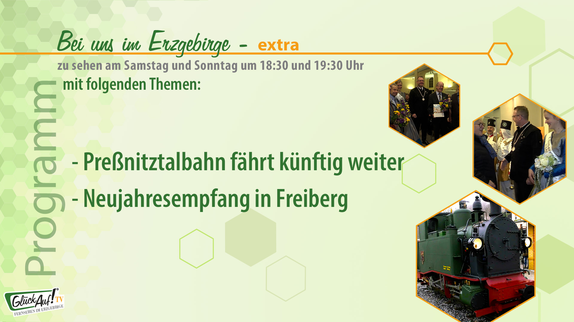 Bei uns im Erzgebirge - extra vom 20. und 21.01.2024