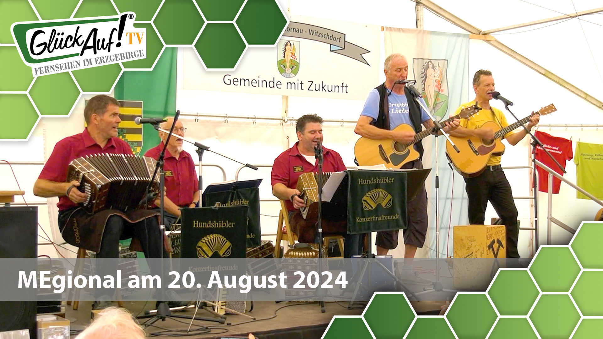 MEgional am 20. August 2024 mit der 14. Erzgebirgischen Liedertour durch klein Tirol