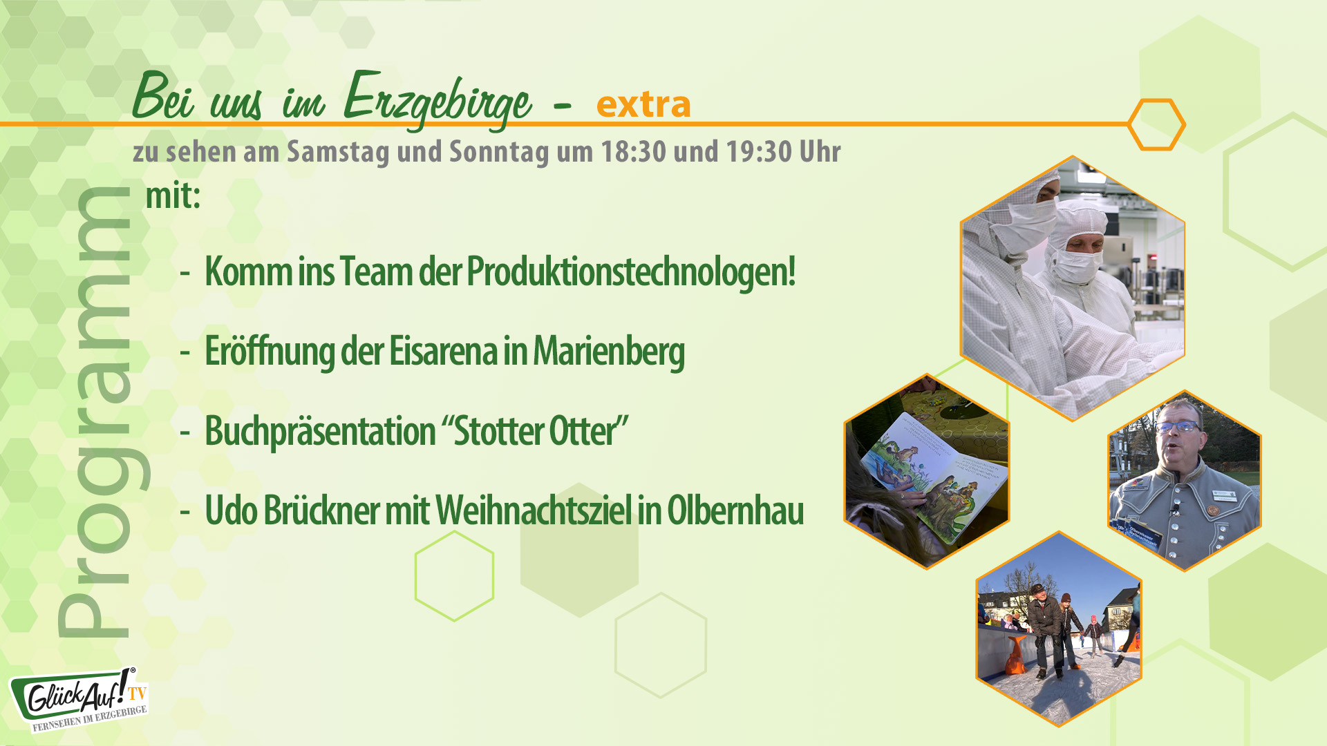 Bei uns im Erzgebirge - extra am 23.11. und 29.11.2024