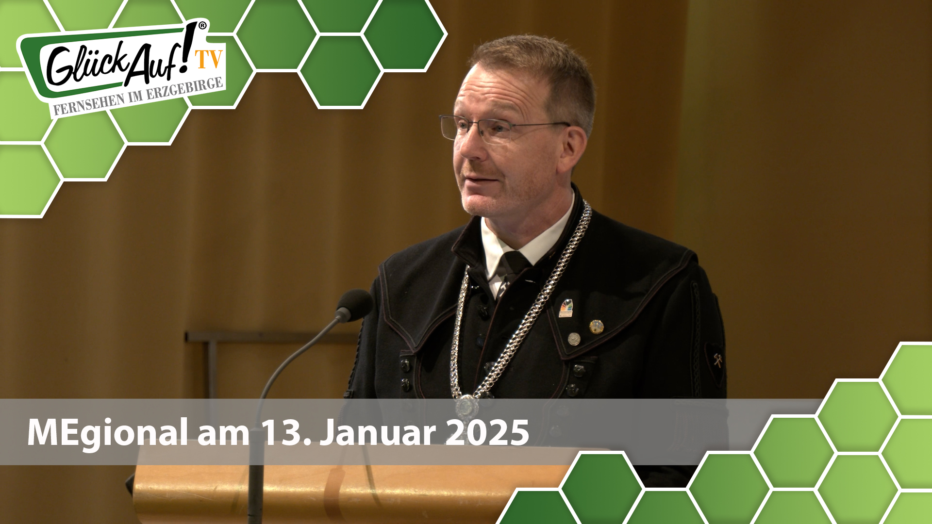 MEgional am 13. Januar 2025 mit der Bürgerpreisverleihung in Freiberg