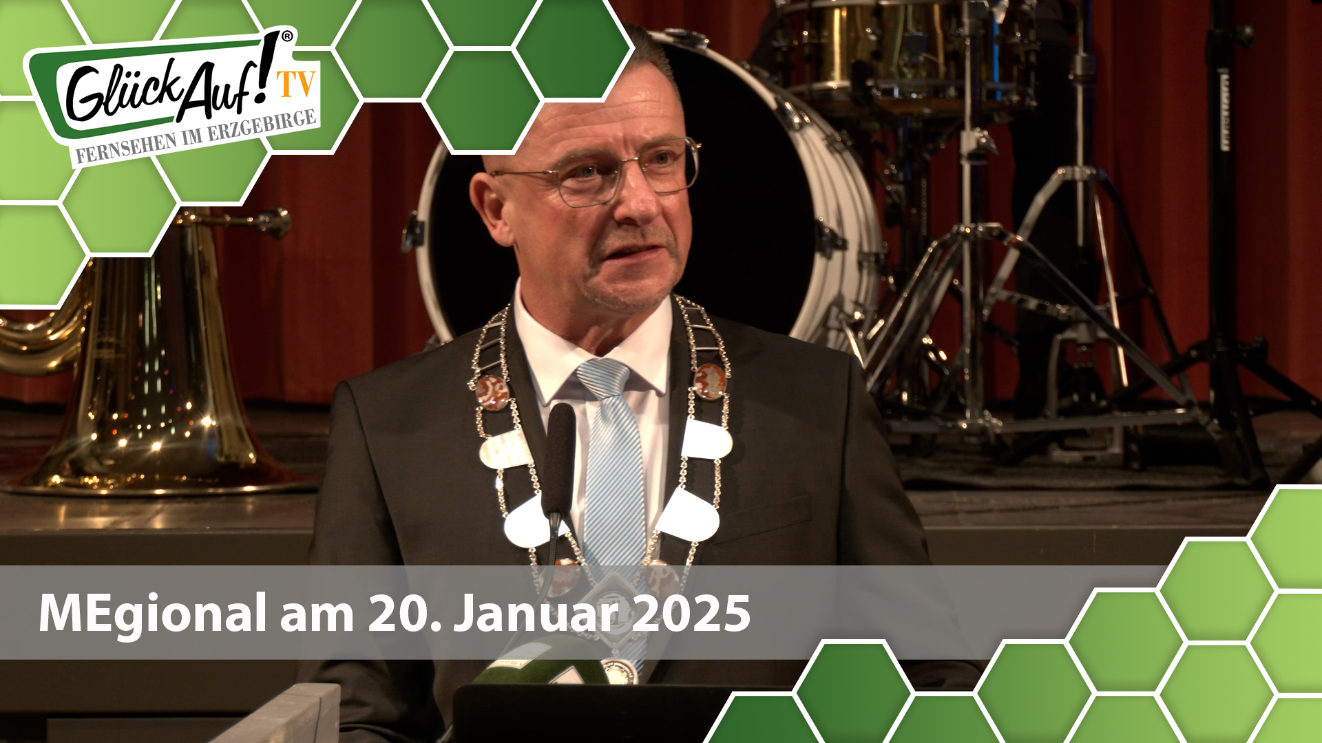 MEgional am 20. Januar 2025 mit Bildern vom Neujahrsempfang in Marienberg