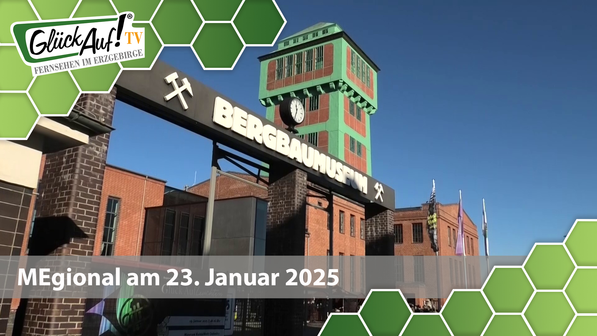 MEgional am 23. Januar 2025 mit Bildern von der Eröffnung Berbaumuseum Kohlewelt in Oelsnitz