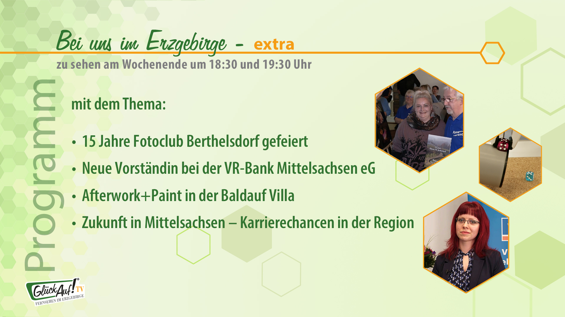 Bei uns im Erzgebirge - extra am 05.04. und 06.04. Bei uns im Erzgebirge - extra am 05.04. und 06.04.