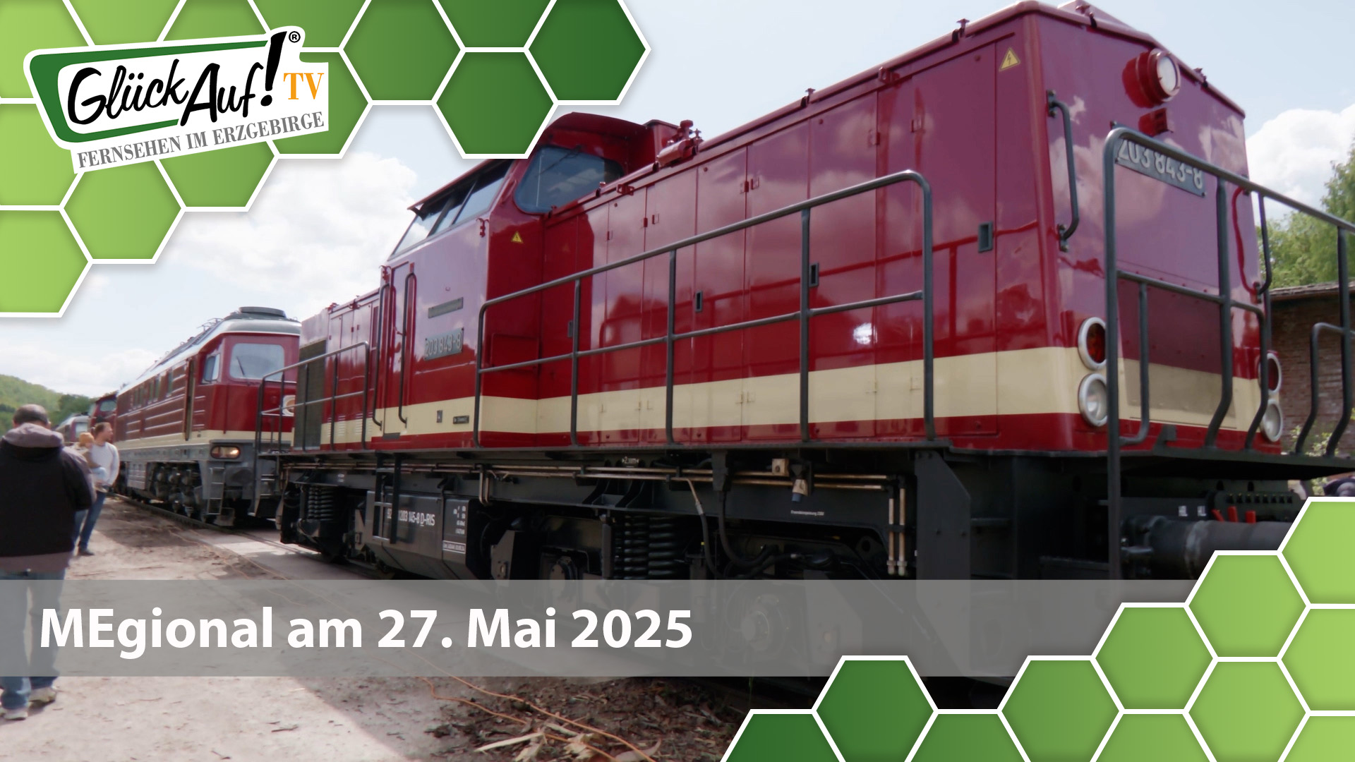MEgional am 27. Mai 2025 mit dem Thema: 150 Jahre Flöhathalbahn 
