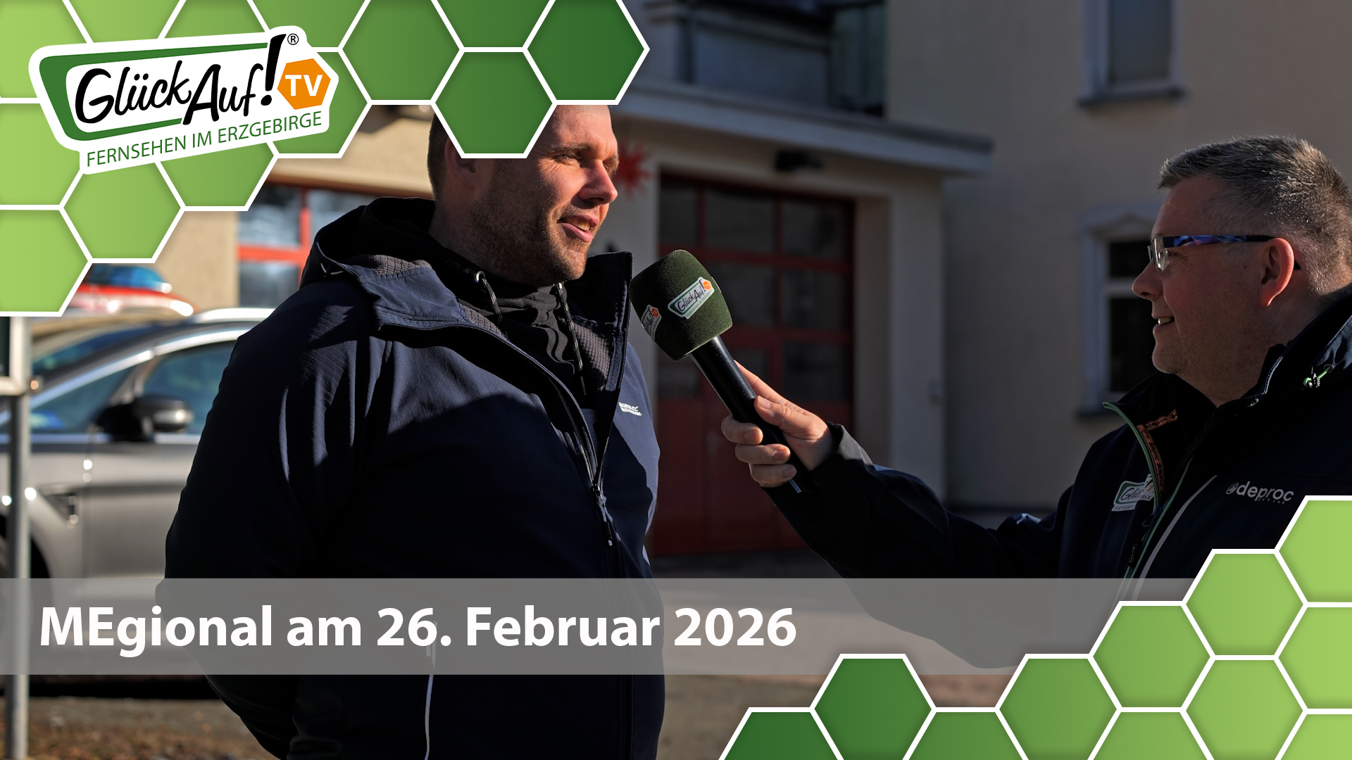 MEgional am 26. Februar mit dem Thema: Bürgermeister Gornau Nico Wollnitzke im Gespräch