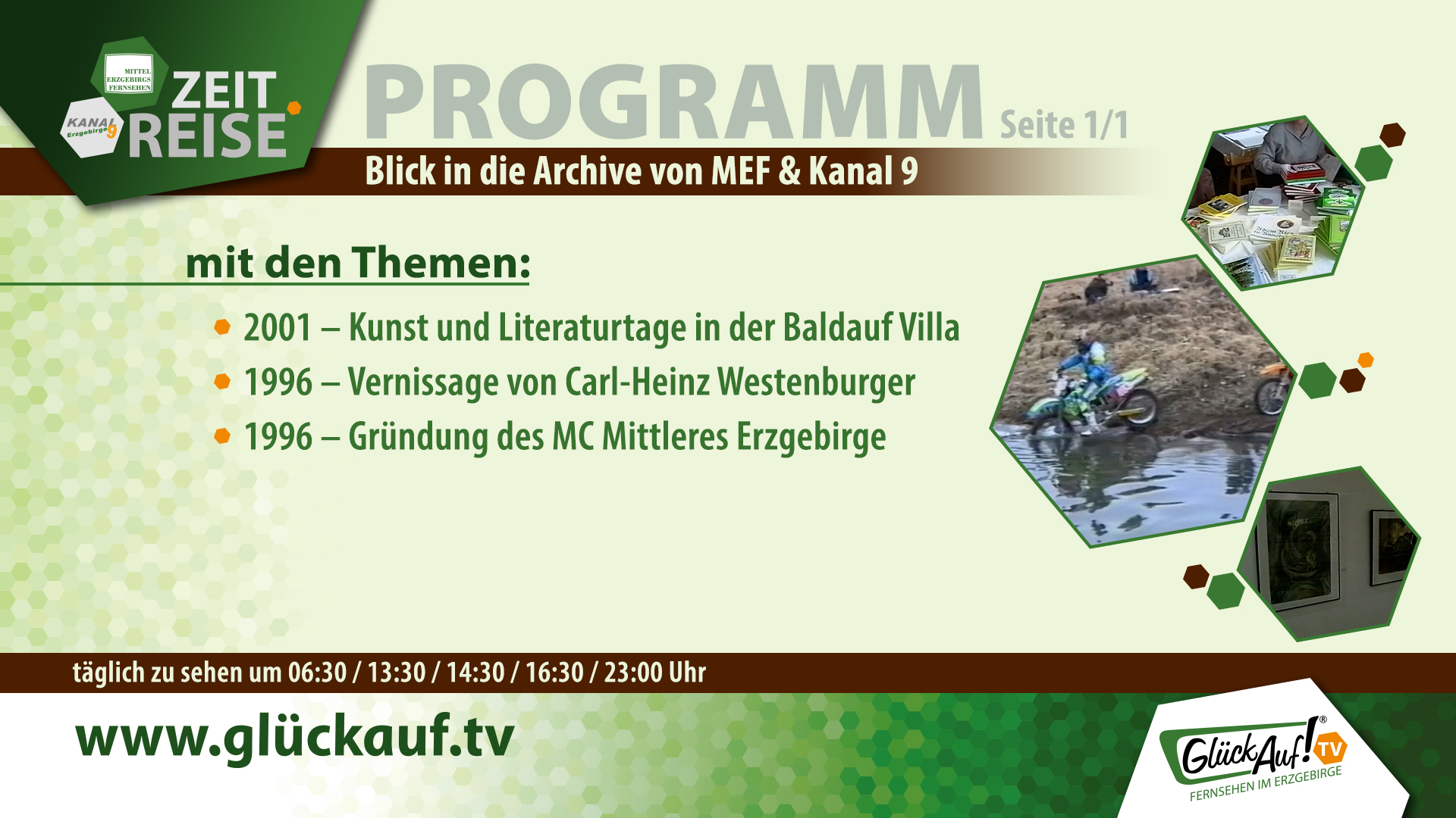 Glück Auf! TV - Zeitreise vom 21.03. bis 27.03. Glück Auf! TV - Zeitreise vom 21.03. bis 27.03.